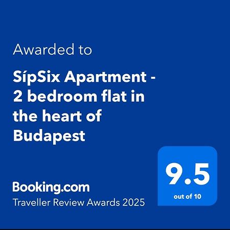 Sipsix Apartment - Modern 2 Bedroom Newly Renovated Flat With Ac In Budapest City Centre エクステリア 写真